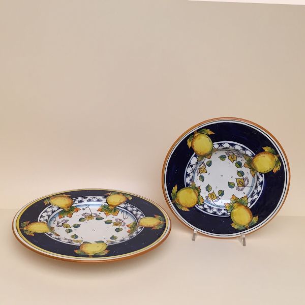 SET OF SOUP-PASTA PLATES OF CM.27 DIAMETER